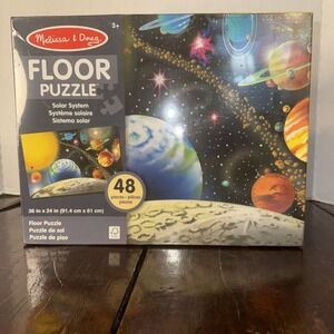 Melissa & Doug Solar System Floor Jumbo Piece Puzzle (48 pc) 3'x2'